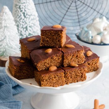 Dinkel-Lebkuchen vom Blech