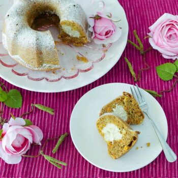 Karottenhupf mit Cheesecakefüllung