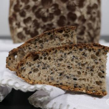 No Knead Sesambrot