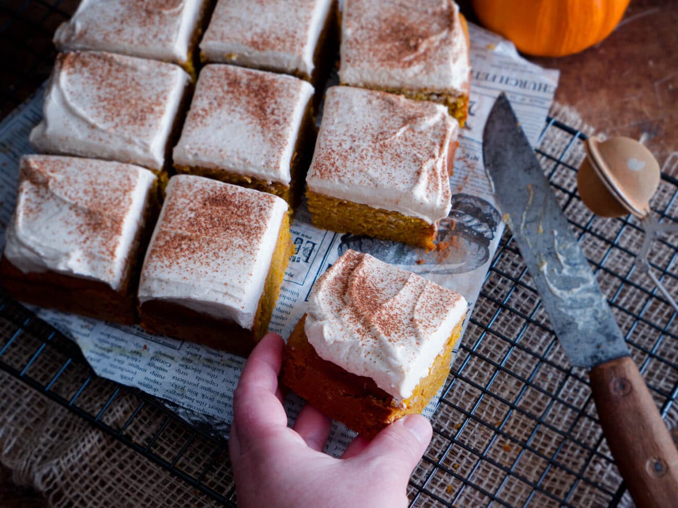 Pumpkin Dream Cake Traumhafter Dinkel Kürbiskuchen Vom Blech Dinkelliebe 1312